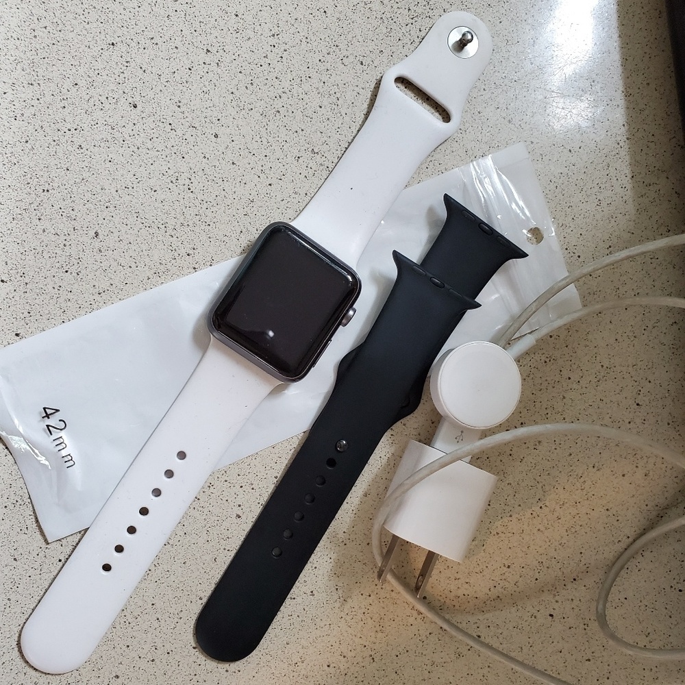 Apple Watch Series 1 with bands